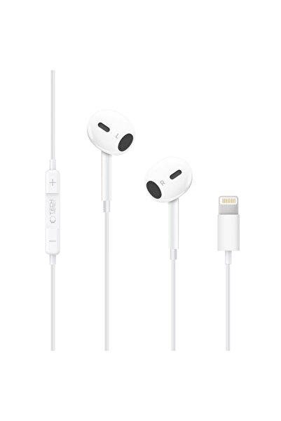 Tech-Protect Ultraboots Core G2 In-Ear Lightning Headphones, White