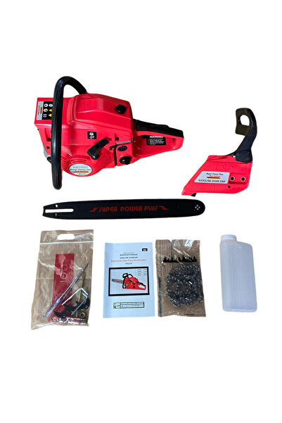 GDM Drujba pe benzina Super Power Plus Red Edition, 9.8 CP, lama 40 cm + lant...