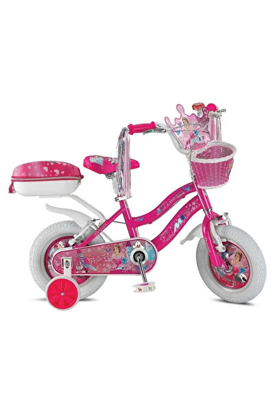 Ümit 1208 PRINCESS-SEPET-V-KIZ ÇOCUK BİSİKLETİ 12 JANT PEMBE