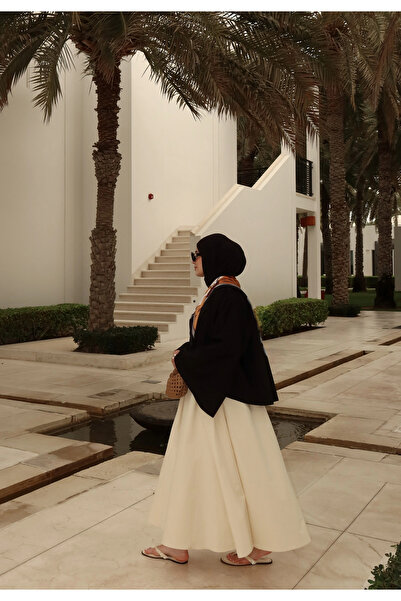 MODA AKSA 1286 BEL BÜZGÜLÜ ETEK vanilya