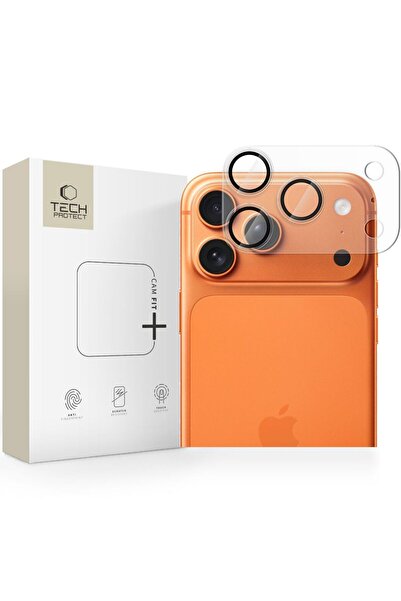 Tech-Protect Camfull Fit+ iPhone 17 Pro Camera Protector, Transparent