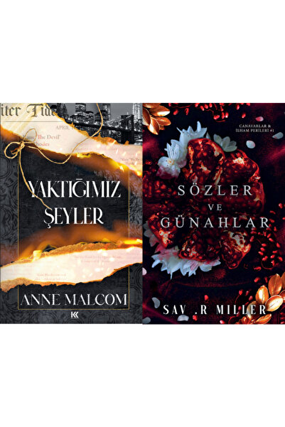 Koronis Yayınları Yaktığımız Şeyler & Sözler ve Günahlar (2'li Set)