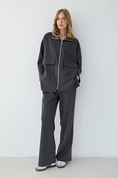 Melike Tatar Zippered Modal Suit 32-2686