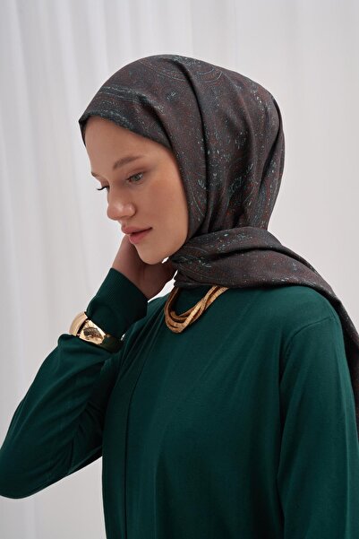 carell Amber Sahara Renkli Comfy İpek Şal