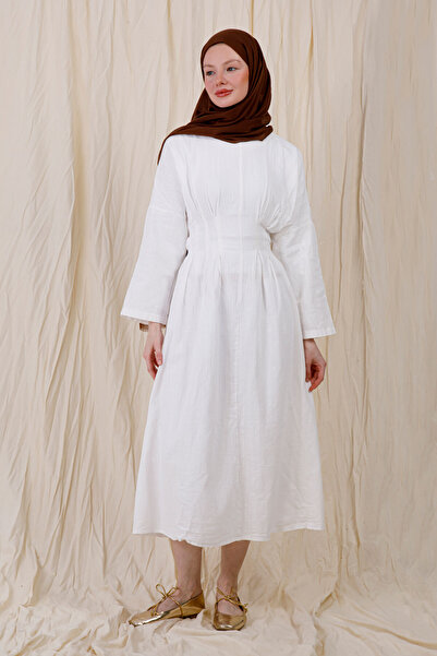 FENZA SCARF Chestnut Color Bamboo Shawl