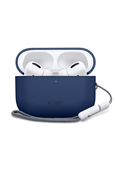 Tech-Protect Silicone Case for Apple AirPods Pro 3, Navy Blue