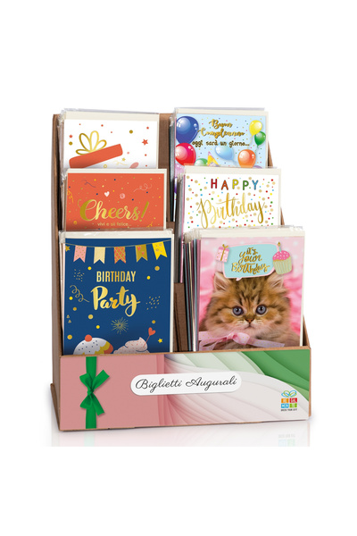 Lebez Felicitare 3D Zi de nastere, cu modele asortate, cu detalii in relief, ...