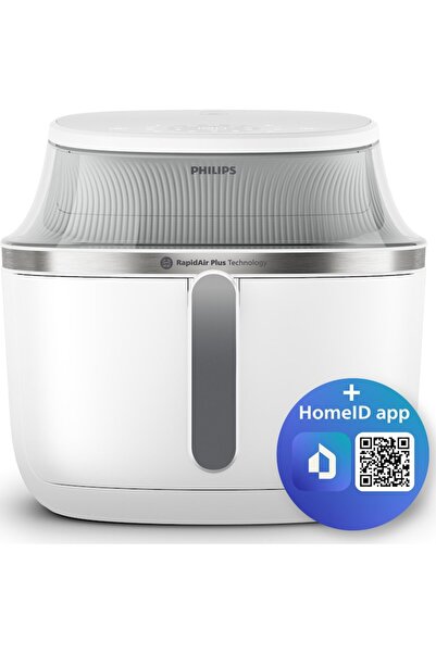 Philips Friteuza cu aer cald NA331/10 seria 3000, compact digital, 1700W, cap...