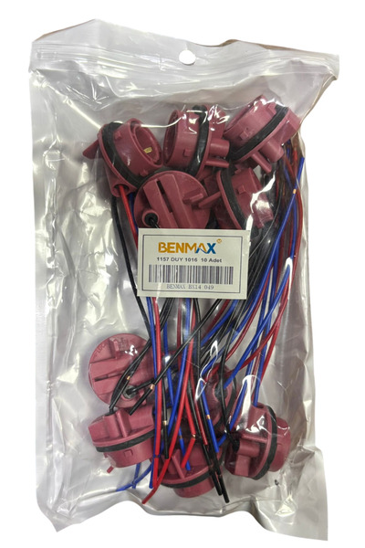benmax 1016 Çift Duy Ampul Duyu 10 Adet Fiyatı (BX14 049)