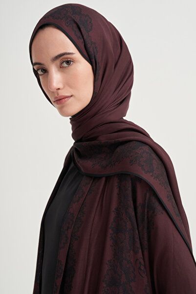 carell Viora İncira Viskon Şal Mürdüm