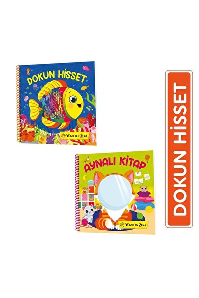 yükselen zeka Dokun Hisset-Aynalı Kitap 2'li Set