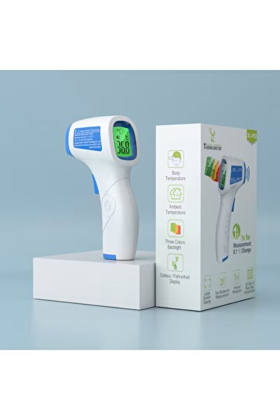 EMATTEIRO Digital Infrared Thermometer, Non-Contact, 32 Memories, 155x100x44 ...