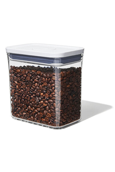 Oxo Pop Container Storage Container with Lid 1.6 Liter White