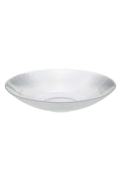 Secret de Gourmet Elise Elegant Design Round Glass Presentation Dish Clear 38 cm