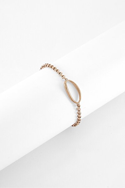 Calvin Klein Women Bronze Sculpture Bracelet, Gold