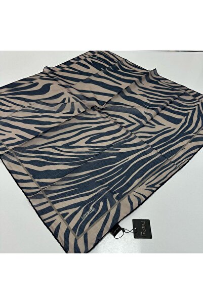 LOPRES وشاح قطني ناعم من لوبريس، سلسلة أزرق داكن LDN9304