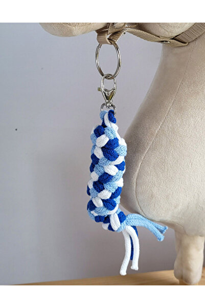 Other Hobby Horse Rope Lead - Blue/Cornflower/White