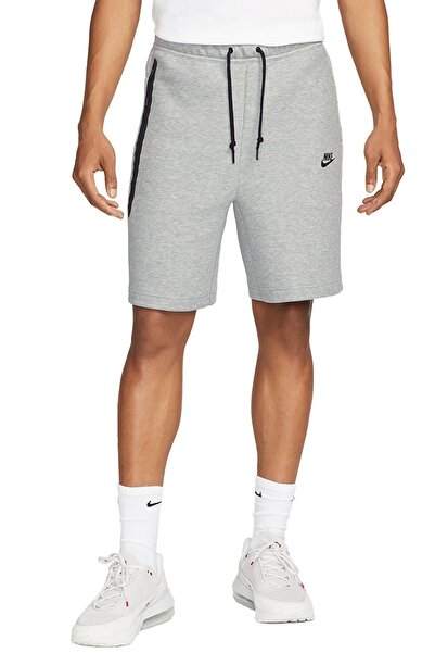 Nike Sportswear Tech Fleece Shorts Günlük Pamuklu Spor Şort Gri