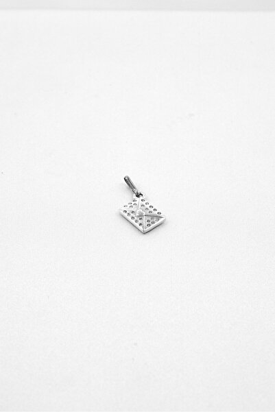 Alex and Ani تعليقة رسالة حب مرصعة بالفضة للنساء