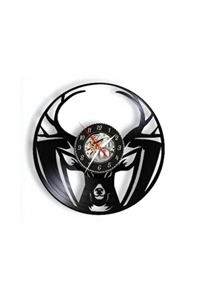 OEM Ceas de perete cu cap de cerb / trofeu, design impunător de coarne de cer...