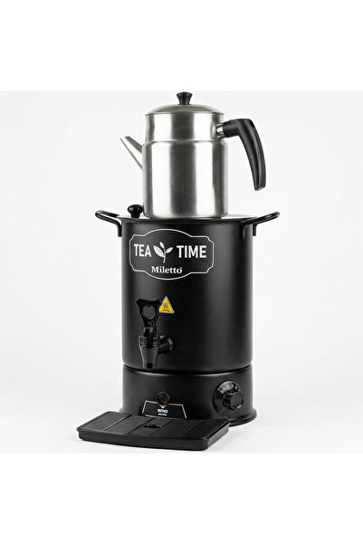 Miletto Tek Demlikli Black Çay Makinesi 9 lt - MR29S