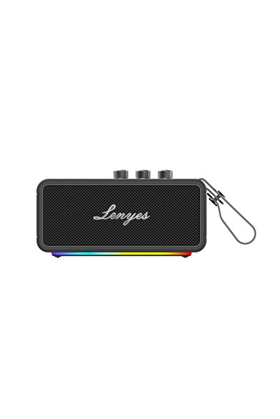 Lenyes S876 Supreme Serisi RGB Işıklı Taşınabilir Su Geçirmez TWS Bluetooth H...