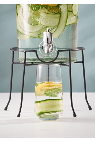 ozbience Yuvarlak Sebil Ayaklı Standı, 5 Lt Şişe İçin, Pratik ve Şık Tasarım