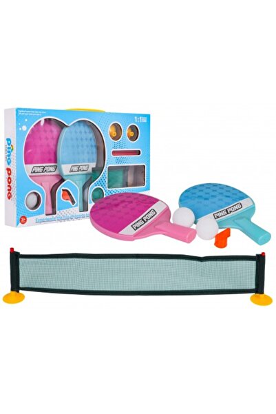 Ramiz Set Joc Ping-Pong (Tenis de Masă) – Palete și Mingi, pentru Copii și Ad...