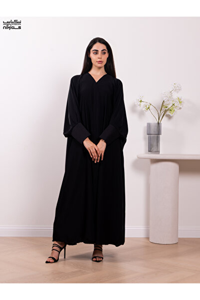 Nikias Elegant Cobra Crepe abaya