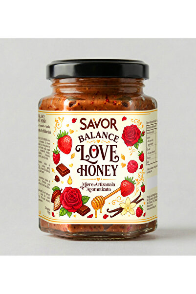 SAVOR Miere artizanală BALANCE LOVE HONEY
