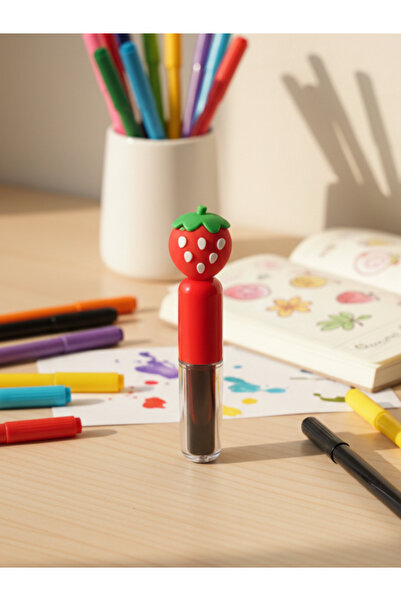 Bam Fruit Figured Colorful Felt-Tip Pen