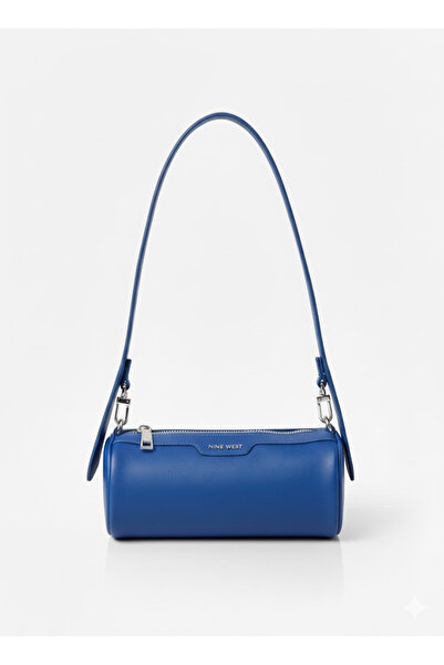 Nine West DINA 5FX Lacivert Silindir Model Omuz Çantası