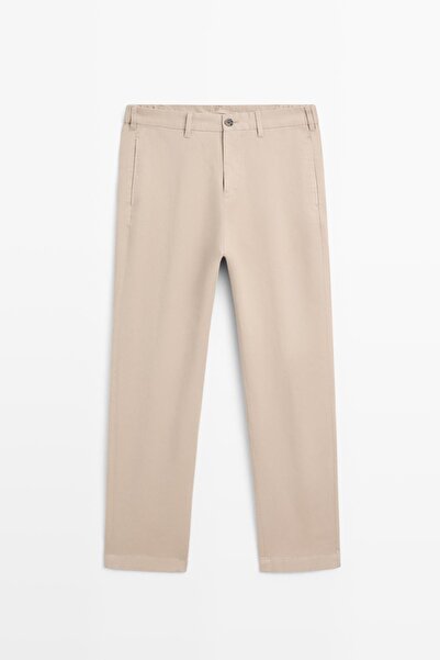 Massimo Dutti Pamuklu slim fit pantolon