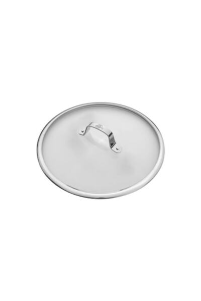 BALLARİNİ Salina Cooking Pot Lid, Glass/Metal, 26 cm, Silver