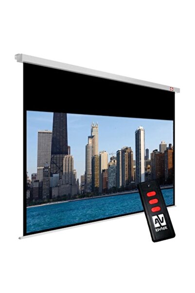 Avtek Ecran de proiecție electric, Avtek, 240 x 200 cm, 16:9, 103.9", alb/negru