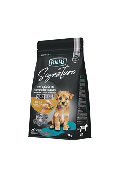 Sİgnature Hrană uscată câini junior talie mică cu pui și orez 3 kg, super pre...