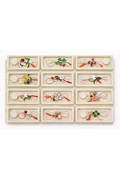 OEM Set of 20 martisors with different shapes and designs, Martisor for the m...