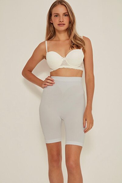 Difolia Corset boxer cu picior lung EKRU MI Emay 3005