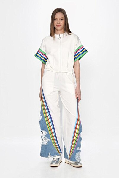 DQMANE Colorful Stripe Detailed Design Set