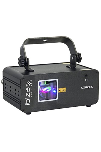 Ibiza Light Laser grafic verde 60mW DMX -