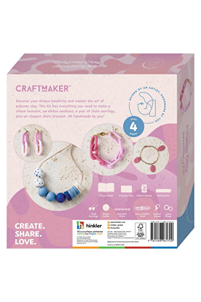 Hinkler Craft Maker Polymer Clay Jewellery Kit