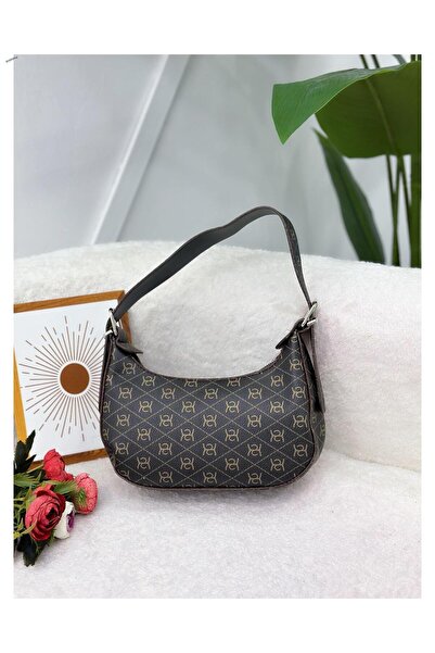YEDİLALE Monogram Patterned Women's Shoulder Bag