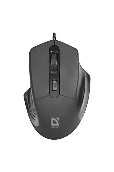 Defender Mouse cu fir, 1600 DPI, negru