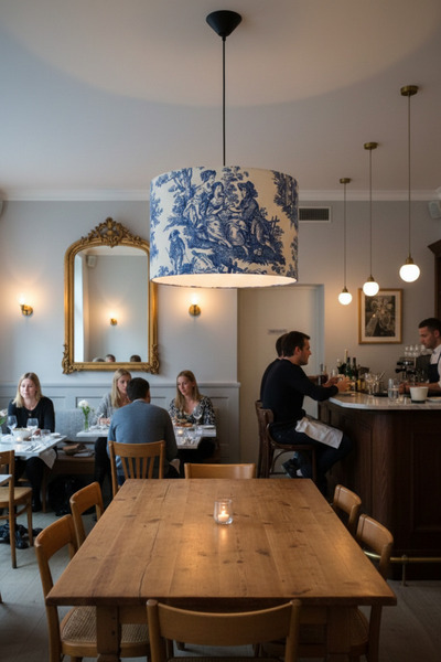 APCASADECOR Toile De Jouy Vintage Sarkıt Avize