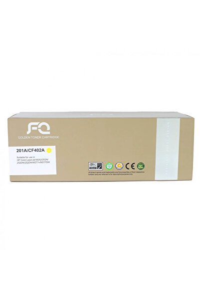 FQ Gold laser toner compatible with CF402A 201A yellow