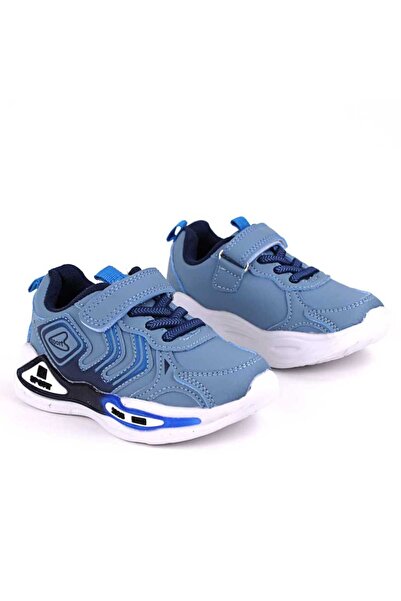 mm Comfortable sneakers for children with light sole V2025-BLUE