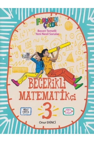 Kapadokya Yayınları Fenomen Çoçuk 3. Sınıf Becerikli Matematikçi
