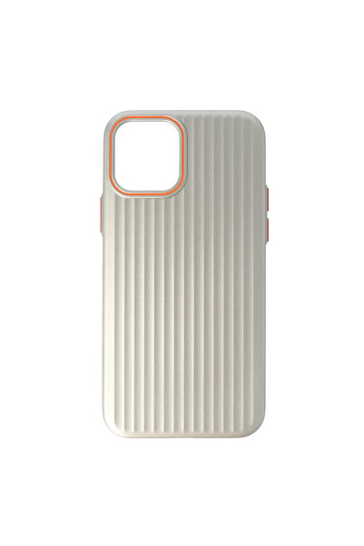 SEP PC Case Metallic Lines Apple iPhone 12 Pro Cream