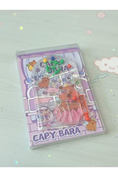 Bam Capybara Game Lined Notebook with Cover 80 Sheets