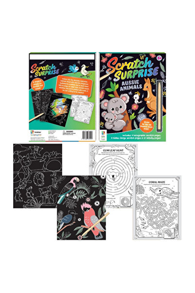 Hinkler Scratch Surprise Aussie Animals